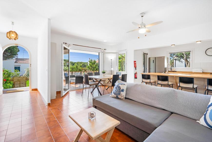 S'Auba Villa Exclusiva Con Piscina Privada De Agua Salada Y Horno De Pizza Es Mercadal Exterior photo