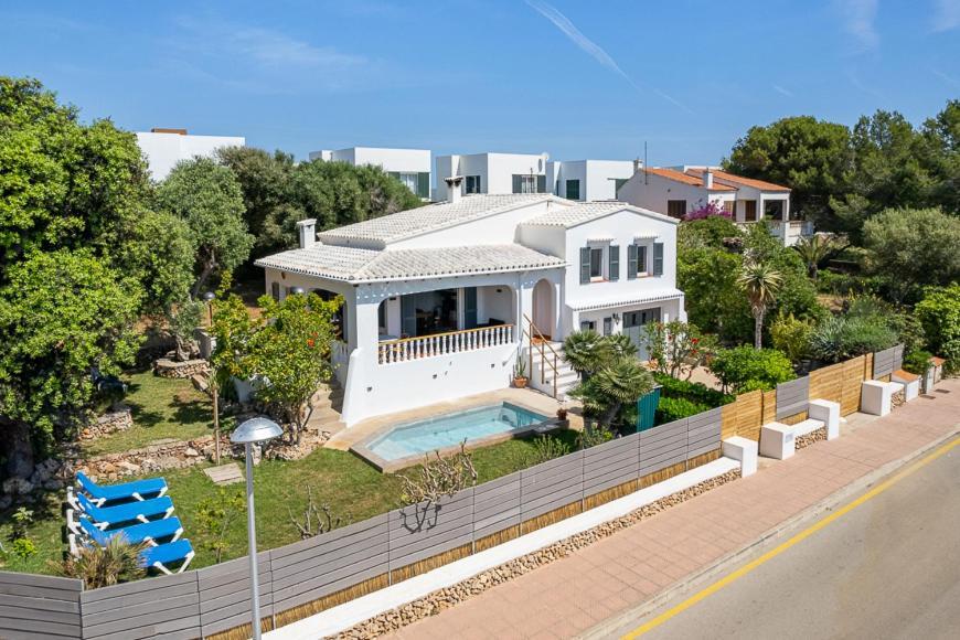 S'Auba Villa Exclusiva Con Piscina Privada De Agua Salada Y Horno De Pizza Es Mercadal Exterior photo