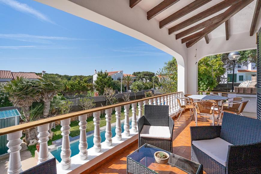 S'Auba Villa Exclusiva Con Piscina Privada De Agua Salada Y Horno De Pizza Es Mercadal Exterior photo