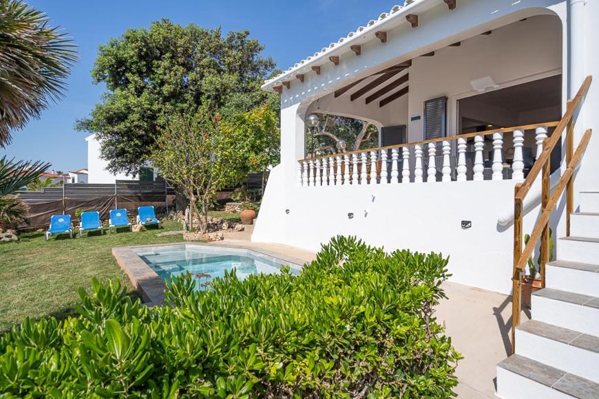 S'Auba Villa Exclusiva Con Piscina Privada De Agua Salada Y Horno De Pizza Es Mercadal Exterior photo